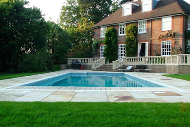 Inspiration for a classic swimming pool in Kent.