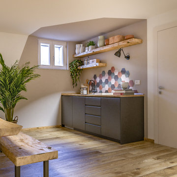 Legno e colore per la nuova casa - progetto in corso