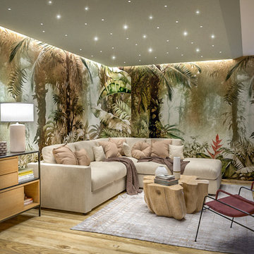 Legno e colore per la nuova casa - progetto in corso