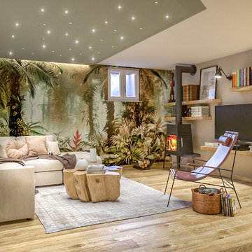 Legno e colore per la nuova casa - progetto in corso