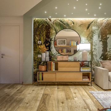 Legno e colore per la nuova casa - progetto in corso