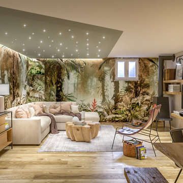 Legno e colore per la nuova casa - progetto in corso