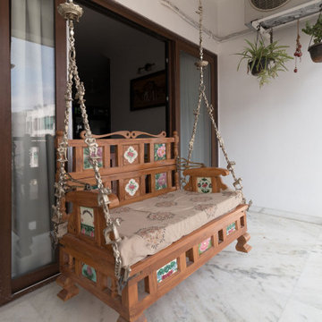 Apartment with traditional Indian Interior