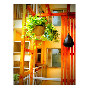 Balcony Lounge_Vertical Green Ecosystem development