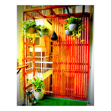 Balcony Lounge_Vertical Green Ecosystem development