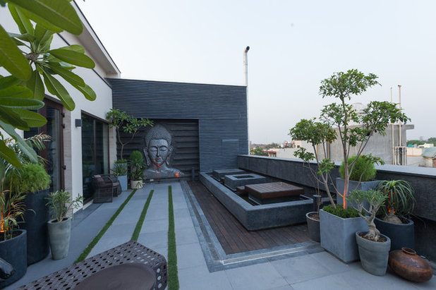 Contemporary Terrace by Essentia Environments