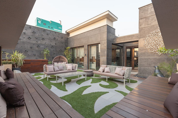 Contemporary Terrace by Essentia Environments