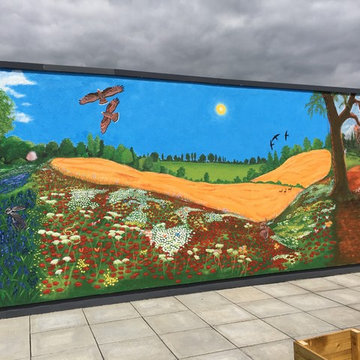 4 seasons mural: Summer