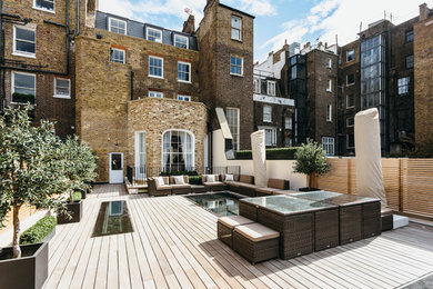 Design ideas for a terrace in London.