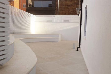 Photo of a modern terrace in London.