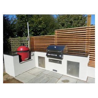 Outdoor Kitchens and BBQ Areas - Modern - Deck - Kent - by Design ...