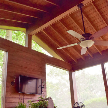Screened Porch and Deck Combo