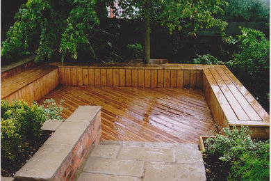 Inspiration for a terrace in West Midlands.