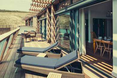 Inspiration for a large beach style terrace in Cornwall.