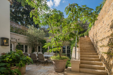 Photo of a farmhouse terrace in London.