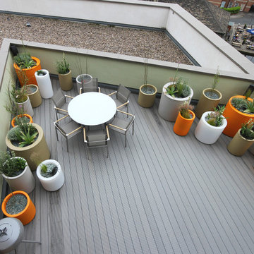 Vibrant Roof Terrace in Leeds City Centre