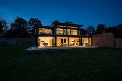 Design ideas for a contemporary terrace in Oxfordshire.