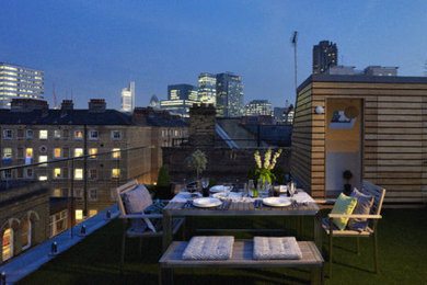 Design ideas for a contemporary terrace in London.