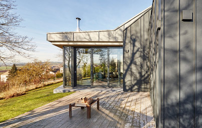 Architektur: Anbau & Aluminiumfassade für ein Haus im Altmühltal