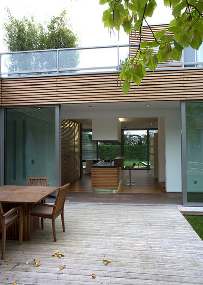 Modern Terrasse by Strobl Architekten