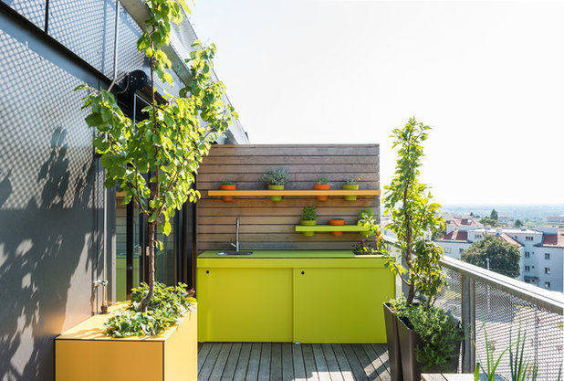 Modern Terrasse by gruenhoch3 - ideen für ein leben im freien