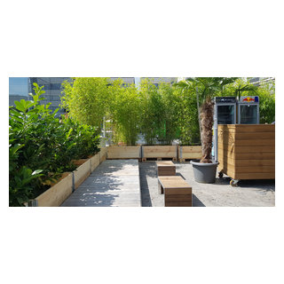 Mietpflanzen Urban Line Industrial Deck Stuttgart by Locher