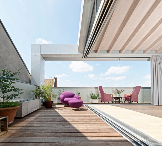 Modern Terrasse by HS Architekten BDA