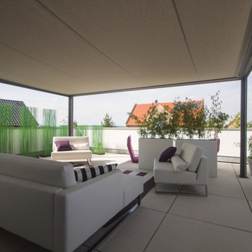 Terrassen Gestaltung 45qm, Neu-Ulm