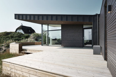 Design ideas for a modern terrace in Aarhus.