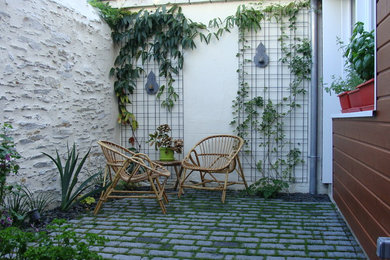 Patio in Angers.