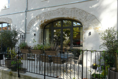 Patio in Lyon.