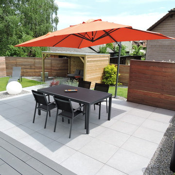 Aménagement de terrasse et espace détente