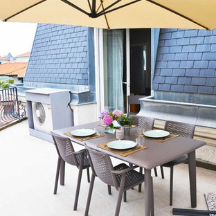 Idées déco pour un toit terrasse sur le toit contemporain de taille moyenne.