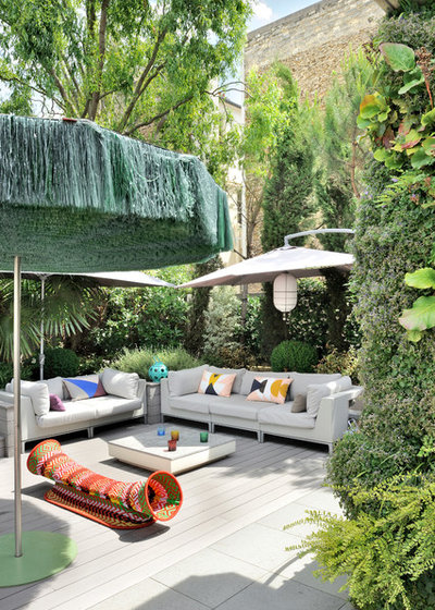 Eclectic Terrace by Olivier Gay Architecture & Design