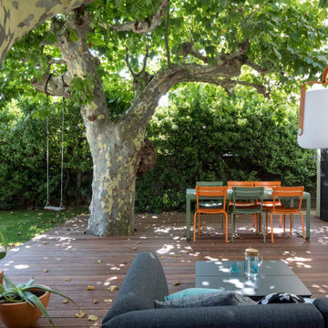 Jardin urbain minimaliste