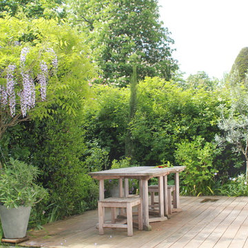 jardins, terrasses à Paris, en France, Suisse