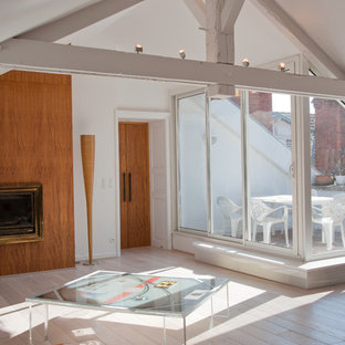 Exemple d'une terrasse tendance.