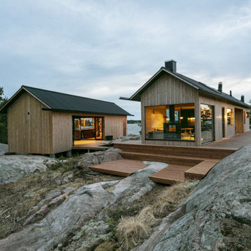 Maison en bois moderne