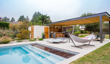 Avant/Après : Un pool house pensé pour vivre dehors tout l'été