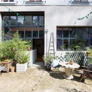 Préparation d'un loft (ancienne usine) à Aubervilliers pour sa mise en vente