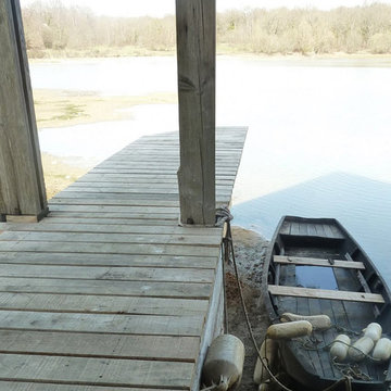 Réalisation de pontons en bois
