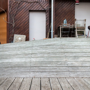 Rénovation d'une terrasse extérieure en bois
