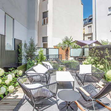 Salon extérieur du rooftop