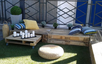 DIY: Gartenmöbel aus Paletten selber bauen