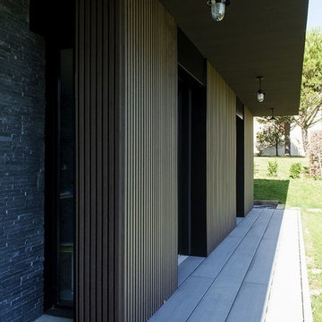 terrasse en bois composite design