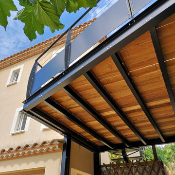 Terrasse métallique