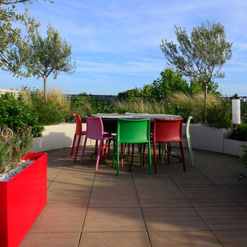 Toit terrasse sur les hauteurs d'Aix en Provence