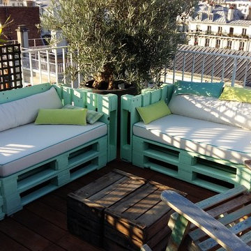 un coin de paradis, Rooftop Paris 17