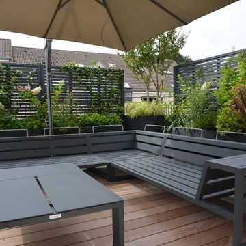UNE TERRASSE A DEUX FONCTIONS