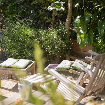 Une terrasse à Paris comme un jardin suspendu...